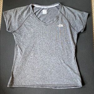 North Face dry fit T-shirt, size L